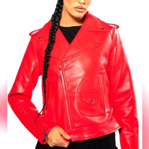 Women's leather Jacket